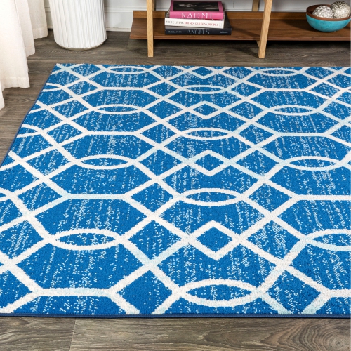 Asilah Ogee Fretwork Area Rug