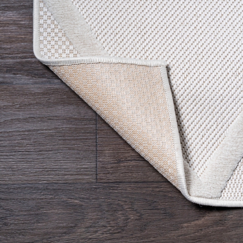 Tapis d'intérieur/d'extérieur en treillis à motif de losanges Salines