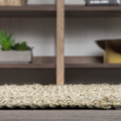 Pata Hand Woven Chunky Jute Area Rug
