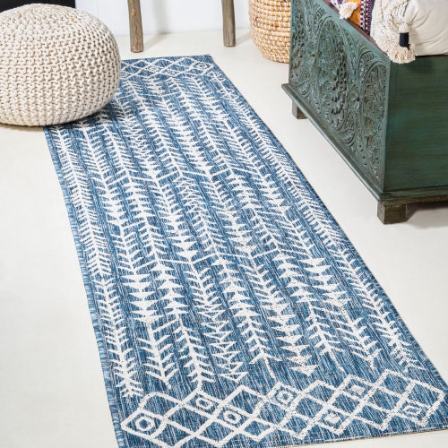 Tapis à motif géométrique intérieur/extérieur Tokay Bohemian