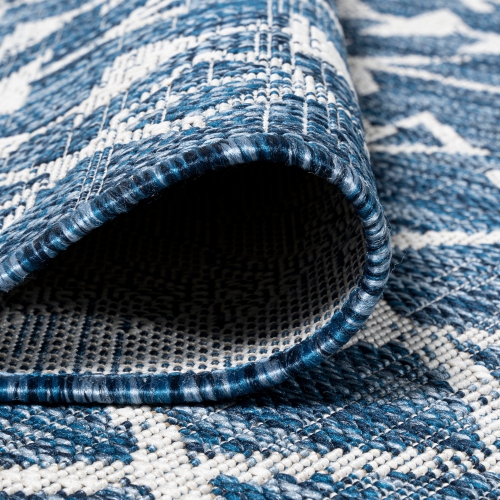 Tapis à motif géométrique intérieur/extérieur Tokay Bohemian