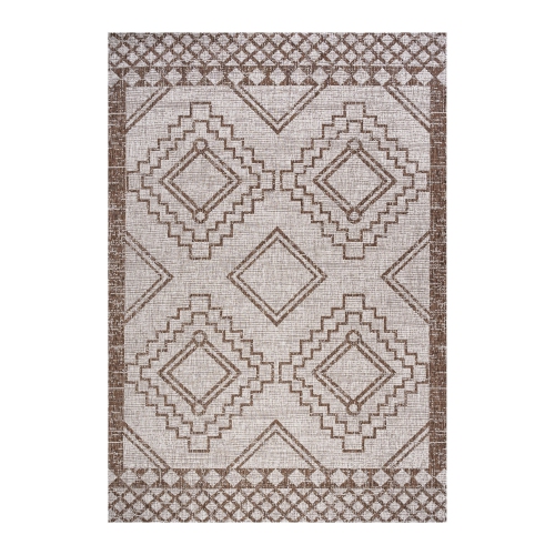 Marokko Diamond Tribal Medallion Indoor/Outdoor Area Rug