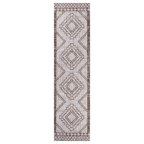 Marokko Diamond Tribal Medallion Indoor/Outdoor Area Rug