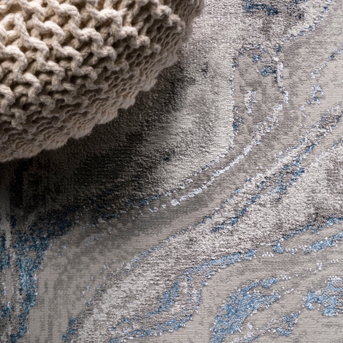 Swirl Marbled Abstract Area Rug