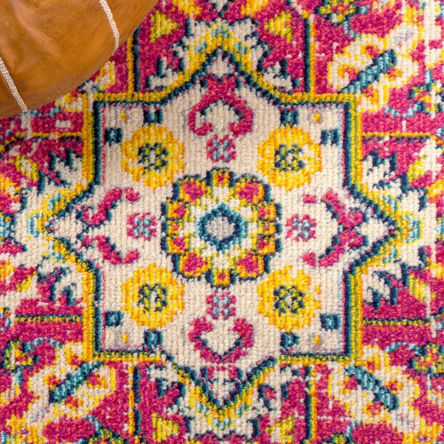Brooklyn Geometric Medallion Area Rug