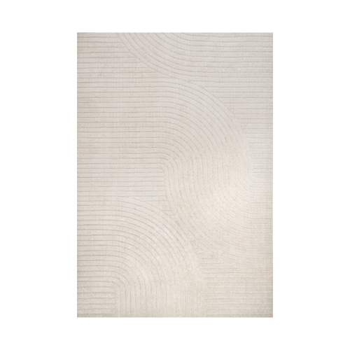 Image 1 of 10.. Skagen Minimalist Curve Geometric Area Rug