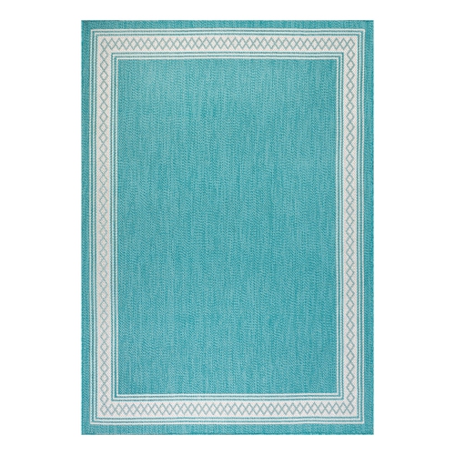 JONATHAN Y  Lucia Classic Diamond Border Indoor/outdoor Area Rug