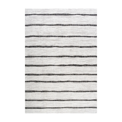 Image 1 of 10.. Colonia Berber Stripe Indoor/Outdoor Area Rug