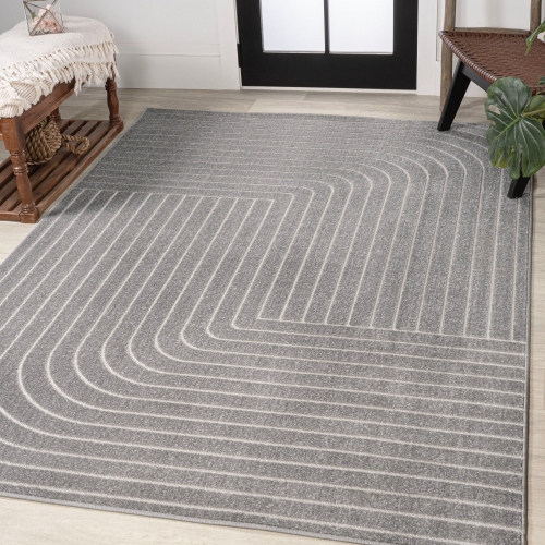 Odense Minimalist Angle Geometric Area Rug