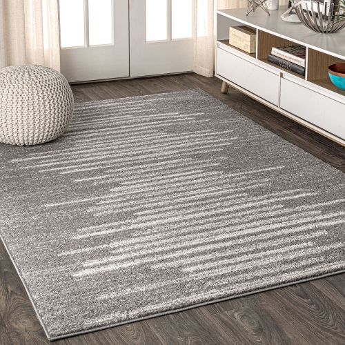 Aya Berber Stripe Geometric Area Rug