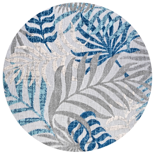 JONATHAN Y  Tropics Palm Leaves Indoor/outdoor Area Rug