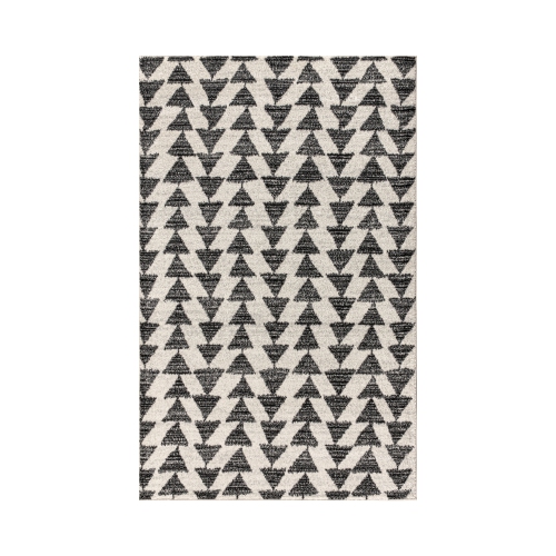 Aisha Moroccan Triangle Geometric Area Rug