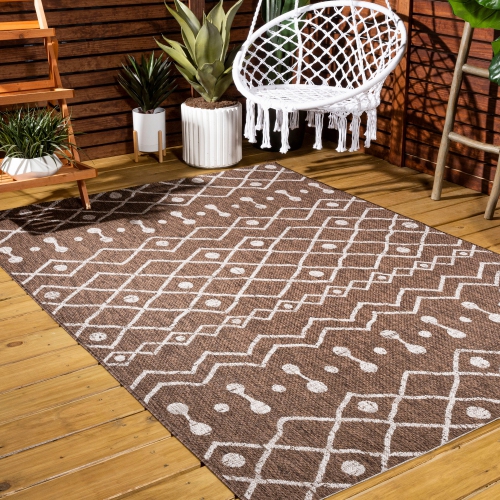 Nokat Tribal Bohemian Indoor/Outdoor Area Rug