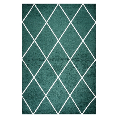 JONATHAN Y  Cole Minimalist Diamond Trellis Area Rug