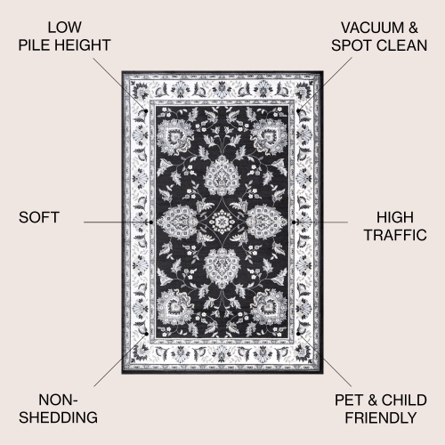 Cherie French Cottage Area Rug