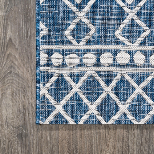 Kafel Tribal Bohemian Indoor/Outdoor Area Rug