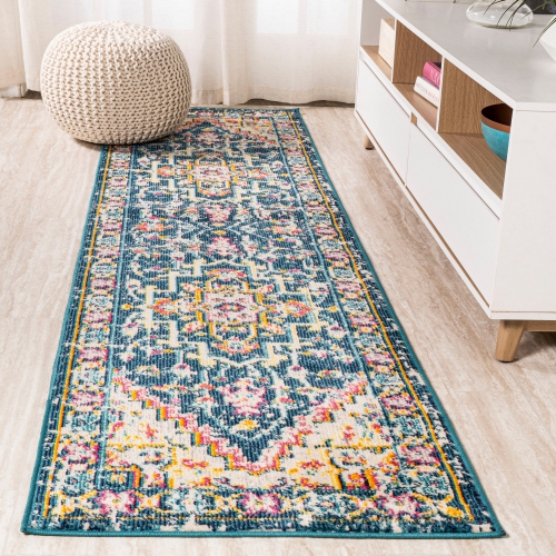 Brooklyn Geometric Medallion Area Rug