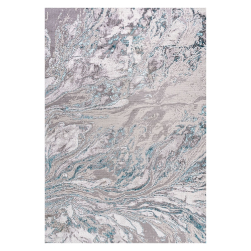 Tapis abstrait tourbillon marbré