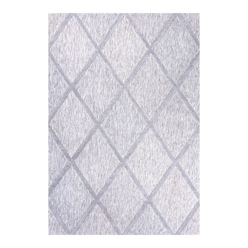 Image 1 of 10.. Salines Diamond Trellis Indoor/Outdoor Area Rug