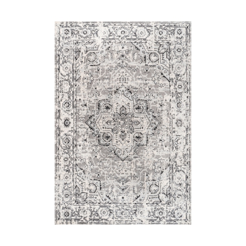 Denia Ornate Geometric Medallion Area Rug