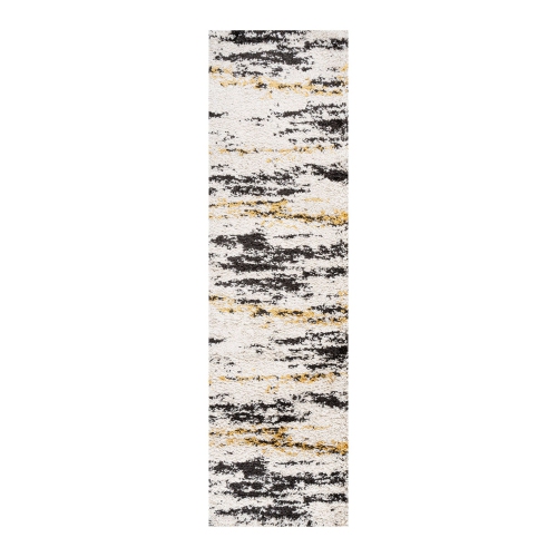 Nova Modern Bold Strie Shag Area Rug
