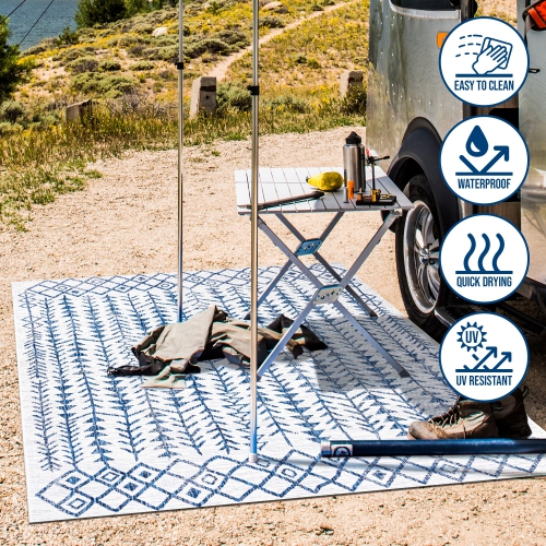 Tokay Bohemian Geometric Indoor/Outdoor Area Rug