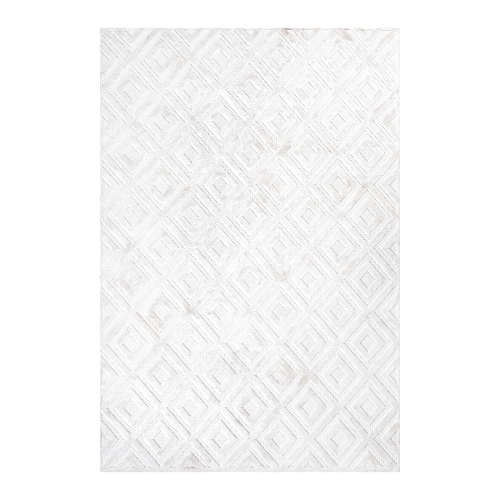JONATHAN Y  Portmany Neutral Diamond Trellis Indoor/outdoor Area Rug