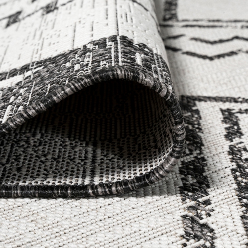 Marokko Diamond Tribal Medallion Indoor/Outdoor Area Rug