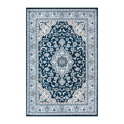 Tapis moderne à motif floral persan Palmette