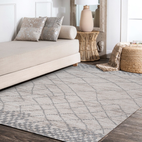 Tapis d'appoint Asilah Moroccan Modern Diamond