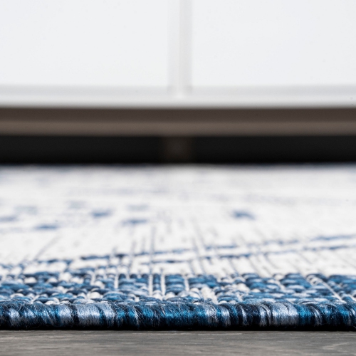 Marokko Diamond Tribal Medallion Indoor/Outdoor Area Rug