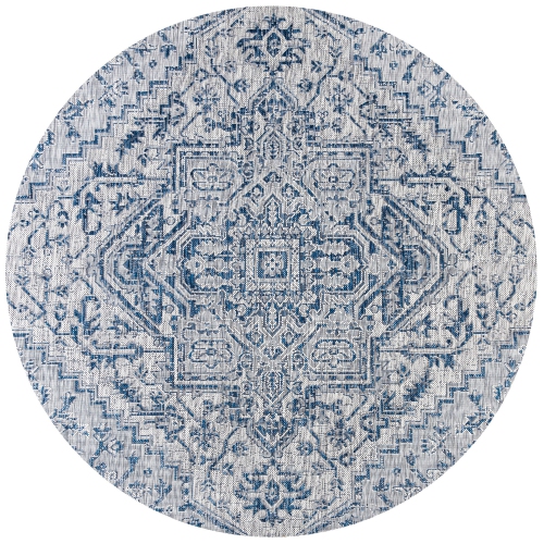 JONATHAN Y  Estrella Bohemian Medallion Textured Weave Indoor/outdoor Area Rug