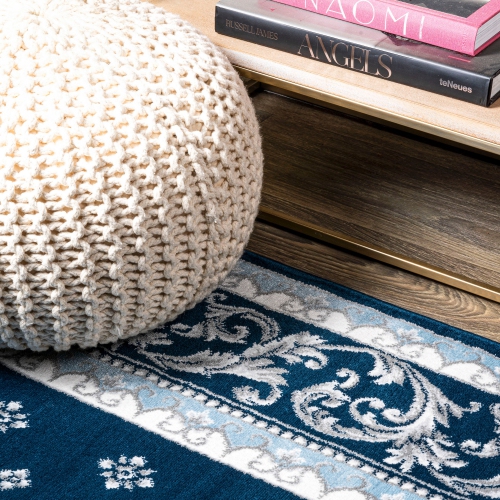 Acanthus French Border Area Rug