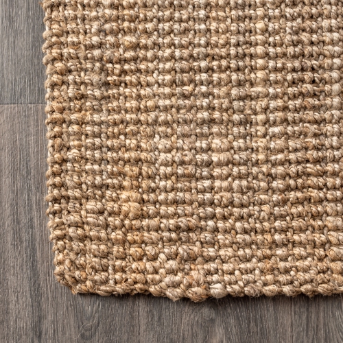 Pata Hand Woven Chunky Jute Area Rug