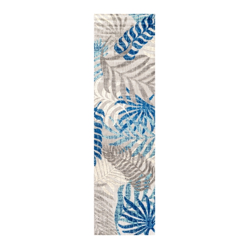JONATHAN Y  Tropics Palm Leaves Indoor/outdoor Area Rug