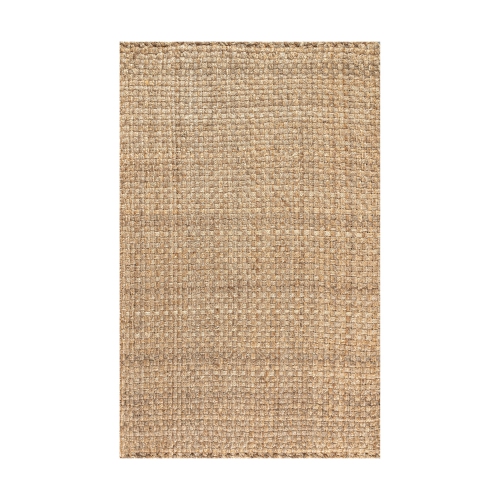 JONATHAN Y  Estera Hand Woven Boucle Chunky Jute Area Rug