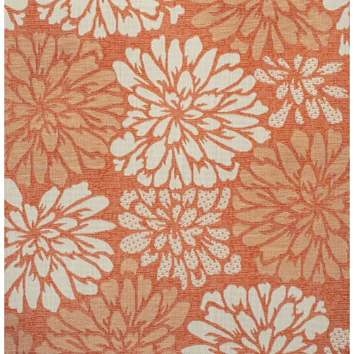 JONATHAN Y  Zinnia Modern Floral Textured Weave Indoor/outdoor Area Rug