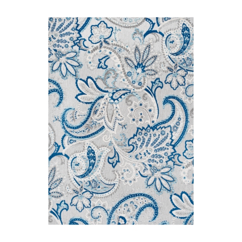 Gordes Paisley High-Low Indoor/Outdoor Area Rug