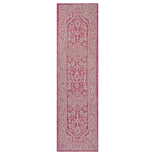 JONATHAN Y  Sinjuri Medallion Textured Weave Indoor/outdoor Area Rug