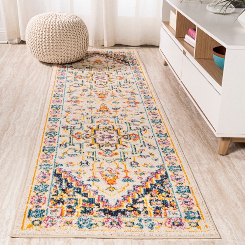 Brooklyn Geometric Medallion Area Rug