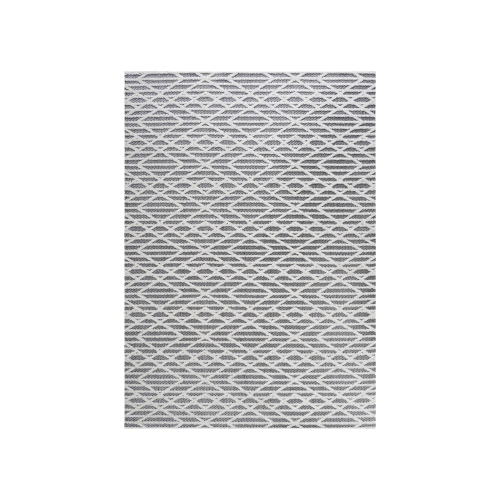 Ararat High-Low Pile Moroccan Diamond Modern Indoor/Outdoor Area Rug