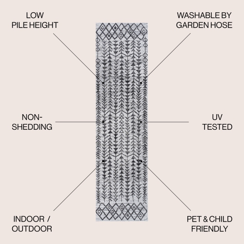 Tokay Bohemian Geometric Indoor/Outdoor Area Rug