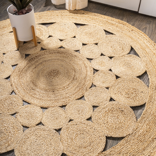 Carpette ronde Cassia