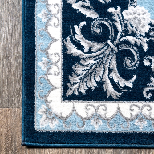 Acanthus French Border Area Rug
