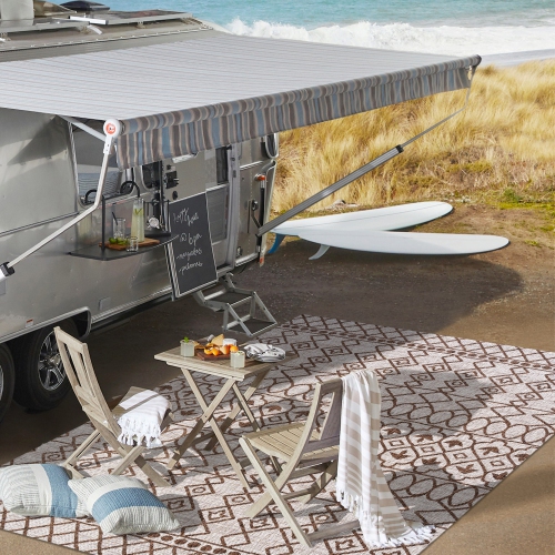 Tapis d'intérieur/d'extérieur Kafel Tribal Bohemian