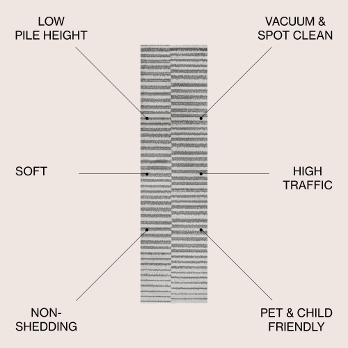 Lyla Offset Stripe Area Rug