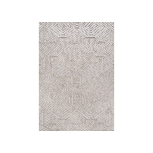 JONATHAN Y  Jordan High-Low Pile Art Deco Geometric Indoor/outdoor Area Rug