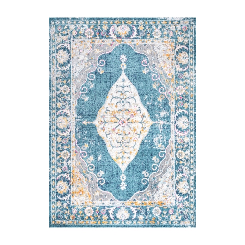 Zelda Bohemian Cottage Medallion Area Rug