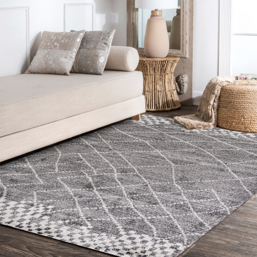 Tapis d'appoint Asilah Moroccan Modern Diamond