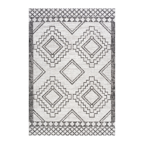JONATHAN Y  Marokko Diamond Tribal Medallion Indoor/outdoor Area Rug 